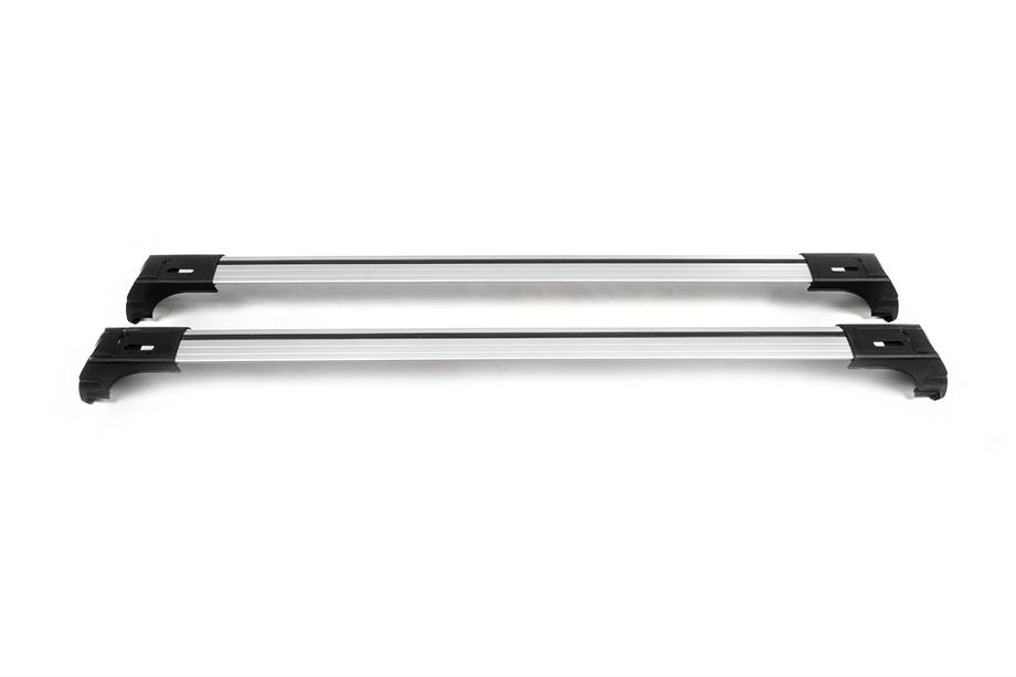 Dwarsdragers voor geïntegreerde dakrails, afsluitbaar Skybar V2 (2 stuks) tot 120 cm, zwart Foto 21