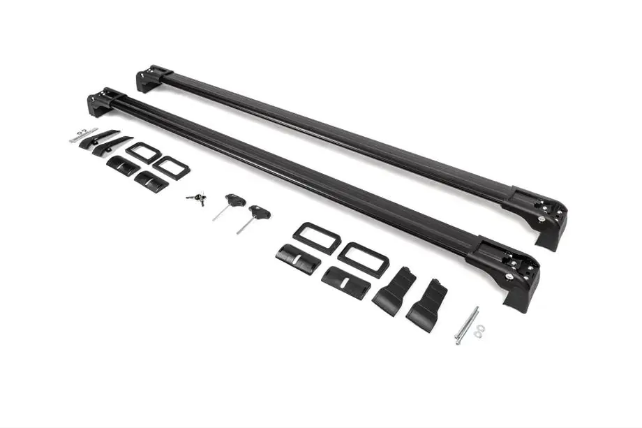 Renault Kangoo 1998–2008 Afsluitbare dakdragers dwarsbalken voor originele bevestigingspunten (2 stuks) Foto 4