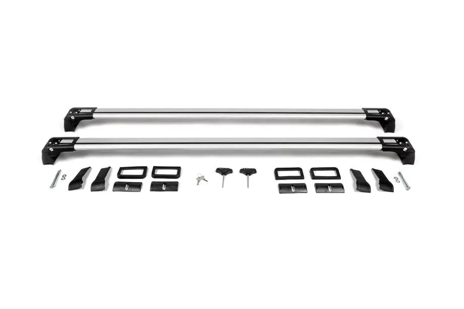 Renault Kangoo 1998–2008 Afsluitbare dakdragers dwarsbalken voor originele bevestigingspunten (2 stuks) Foto 12