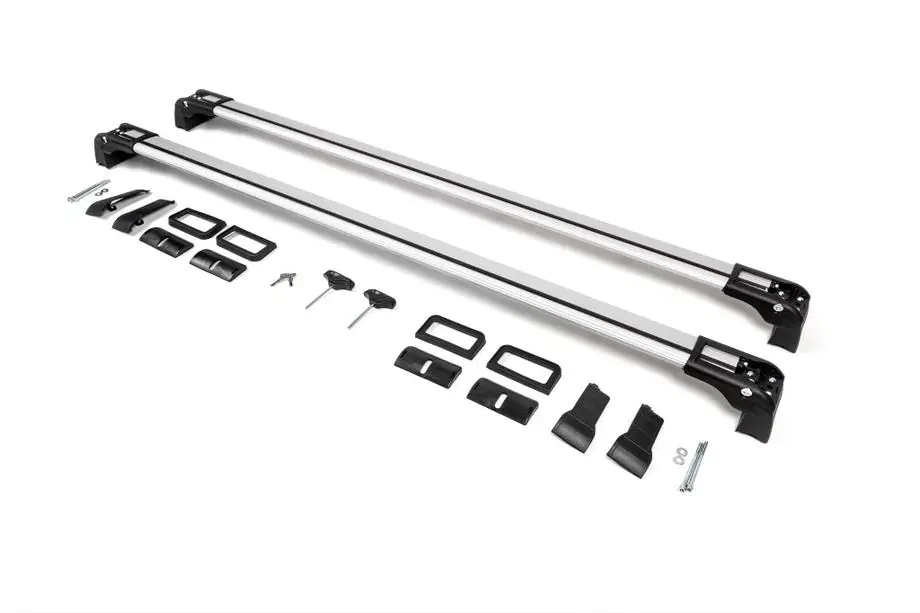 Renault Kangoo 1998–2008 Afsluitbare dakdragers dwarsbalken voor originele bevestigingspunten (2 stuks) Foto 13