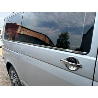 RVS deurgreepkom afdekkappen Volkswagen T5 Transporter 2003–2010 foto 4