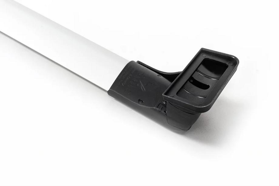 Volkswagen T5 Caravelle 2004–2010 Dakdragers dwarsbalken voor originele bevestigingspunten (2 stuks) Zwart Foto 16