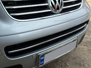 Volkswagen T5 Multivan 2003–2010 Afdekking voor onderste grille (RVS) Carmos - Turks staal foto 1