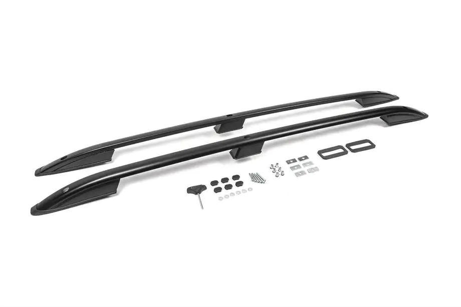 Volkswagen Touareg 2002–2010 Dakrails Skyport (mat zwart) Foto 4
