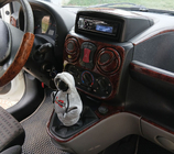 Fiat Doblo I 2001–2005 Dashboard sierlijsten Houtlook foto 9