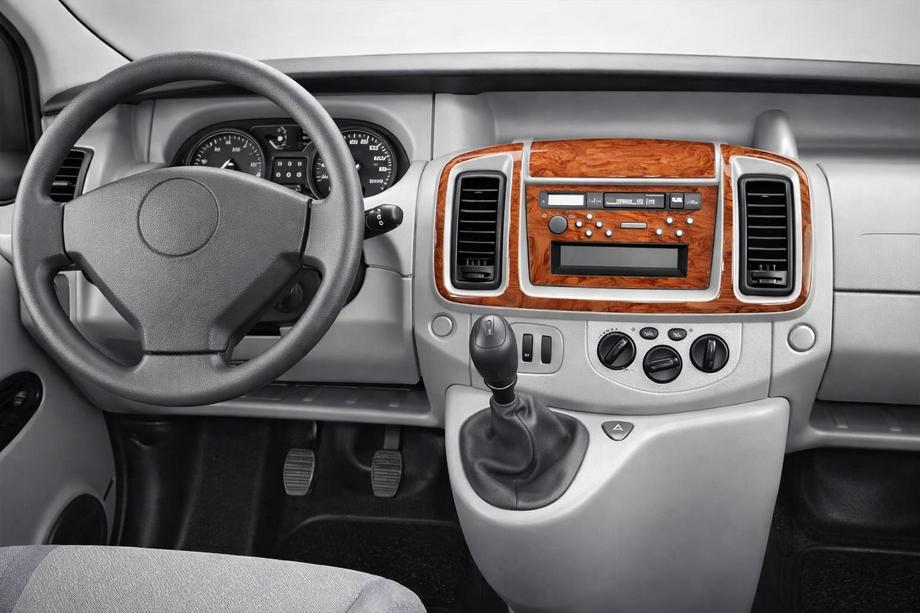 Opel Vivaro 2001–2015 Dashboardafdekkingen (kleine set) Titanium Image