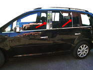 Volkswagen Touran 2003–2010 Deurstijl sierlijsten (10 stuks, RVS) foto 3