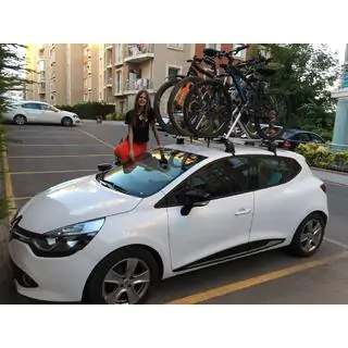 Fietshouder voor dakdragers Renault Clio IV 2012–2019 foto 2