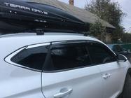 Hyundai Tucson TL 2016–2021 Raamwindschermen met chroomstrip (6 stuks, Niken) foto 4
