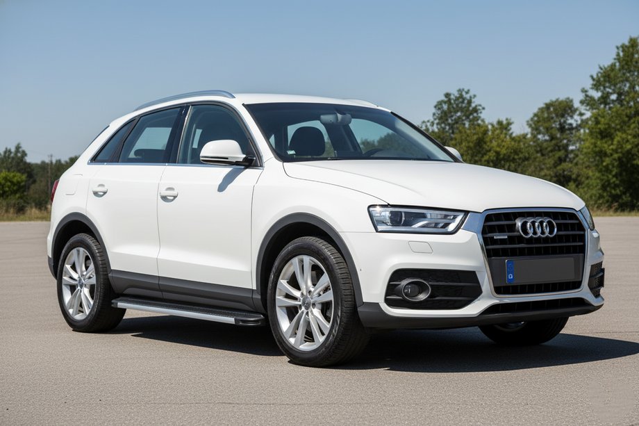 Audi Q3 2011–2019 Side steps Maya V1 (2 stuks, aluminium) Image