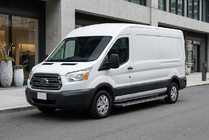 Ford Transit 2014– Maya side steps (2 stuks, aluminium) L2 (Lang)/L3 (Extra lang) foto 1