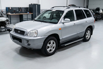 Hyundai Santa Fe 1 2000–2006 Side steps Maya V1 (2 stuks, aluminium) foto 1