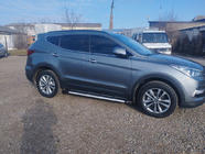 Hyundai Santa Fe 3 2012–2018 Side steps Maya V1 (2 stuks, aluminium) foto 2