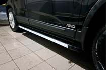 Kia Sorento II XM 2009–2014 Side steps Maya V1 (2 stuks, aluminium) foto 1