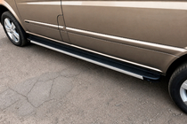 Mercedes Vito W639 2004–2014 Side steps Maya V1 (2 stuks, aluminium) foto 1