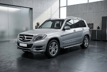 Mercedes GLK-klasse X204 2008–2015 Side steps Maya V1 (2 stuks, aluminium) foto 1