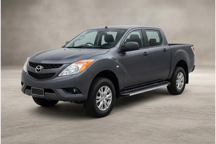 Mazda BT-50 2012– Side steps Maya V1 (2 stuks, aluminium) Image
