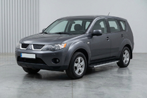 Mitsubishi Outlander 2006–2012 Side steps Maya V1 (2 stuks, aluminium) foto 6