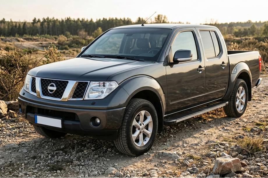 Nissan Navara 2006–2015 Side steps Maya V1 (2 stuks, aluminium) Image