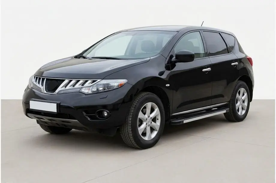 Nissan Murano 2008–2014 Side steps Maya V1 (2 stuks, aluminium) Image