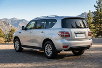 Nissan Patrol Y62 2010–2024 Side steps Maya V1 (2 stuks, aluminium) foto 1