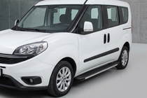 Opel Combo 2012–2018 Maya side steps (2 stuks, aluminium) foto 1