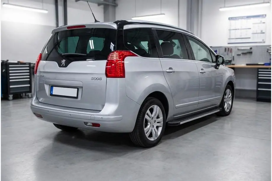 Peugeot 5008 2009–2016 Side steps Maya V1 (2 stuks, aluminium) Image