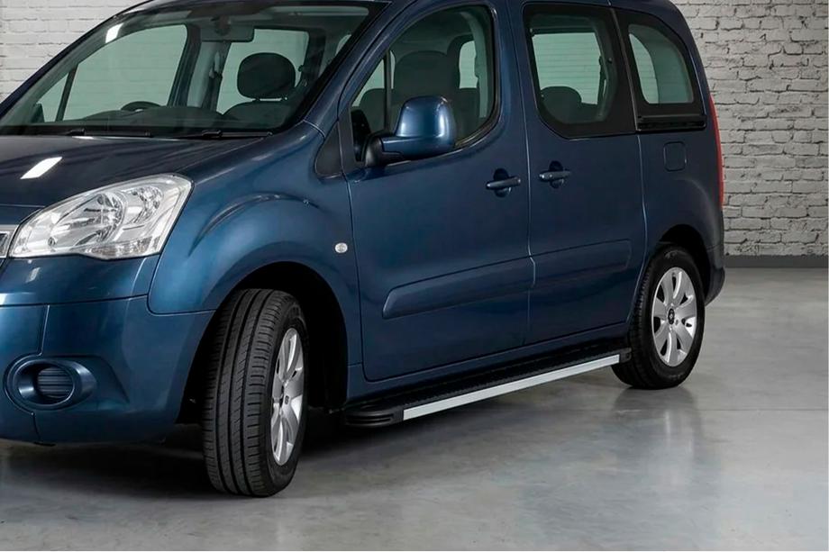 Peugeot Partner Tepee 2008–2018 Side steps Maya V1 (2 stuks, aluminium) Image