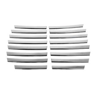 Chromen sierlijsten voor grille (RVS) Dodge Nitro 2006–2011 foto 3