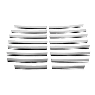 Chromen sierlijsten voor grille (RVS) foto 3