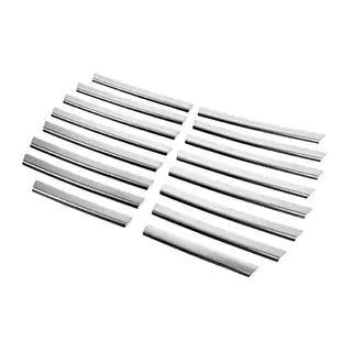 Chromen sierlijsten voor grille (RVS) foto 4
