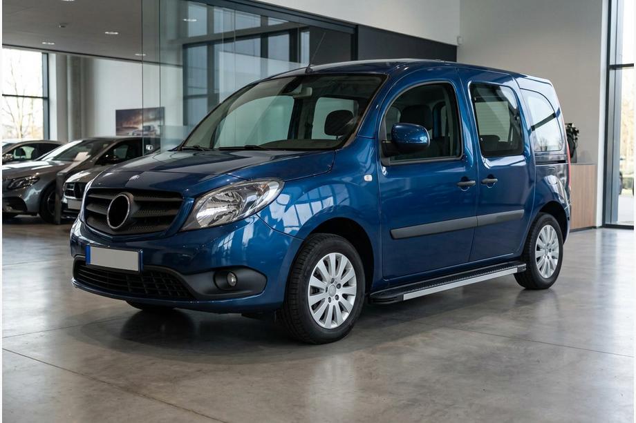 Mercedes Citan 2013–2021 Side steps Maya V1 (2 stuks, aluminium) Korte wielbasis Image