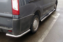 Citroen Jumpy 2007–2017 Achterhoeken (2 stuks, RVS) foto 1