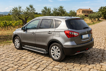Suzuki SX4 S-Cross 2013–2016 Side steps Maya V1 (2 stuks, aluminium) foto 1