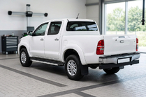 Toyota Hilux 2006–2015 Side steps Maya V1 (2 stuks, aluminium) foto 1