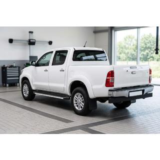Side steps Maya V1 (2 stuks, aluminium) Toyota Hilux 2006–2015 foto 1