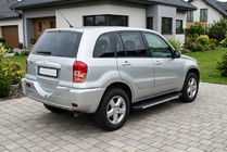 Toyota Rav 4 2001–2005 Side steps Maya V1 (2 stuks, aluminium) foto 1