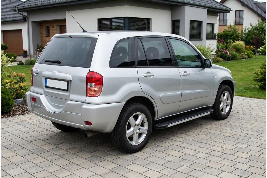 Toyota Rav 4 2001–2005 Side steps Maya V1 (2 stuks, aluminium) Image