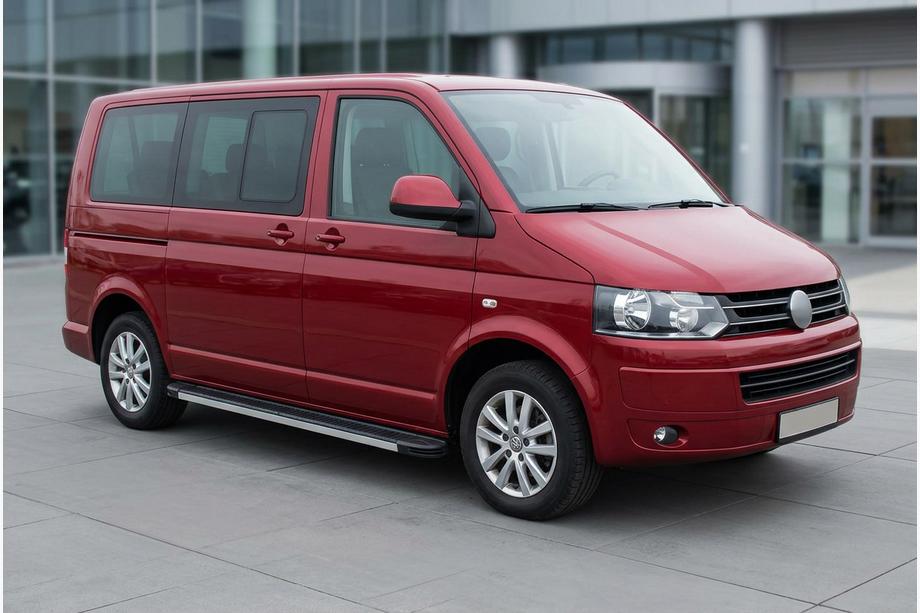 Volkswagen T5 2010–2015 Maya side steps (2 stuks, aluminium) Korte wielbasis Image