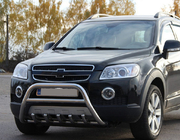 Chevrolet Captiva 2006–2019 Voorste bullbar WT003 (RVS) foto 2