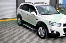 Chevrolet Captiva 2006–2019 Side steps Allmond Grey (set van 2, aluminium) foto 6