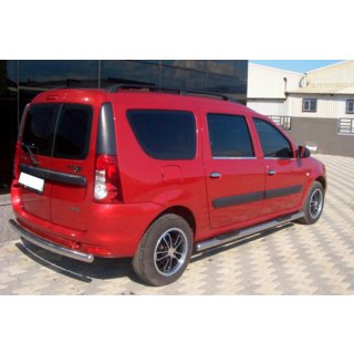 Sidebars (2 stuks, RVS) Dacia Logan MCV 2004–2014 foto 4