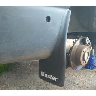 Premium spatlappen met uitsparing (2 st., rubber) foto 1