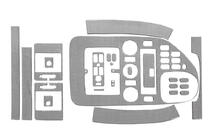 Mercedes Vito W638 1996–2003 Dashboardpanelen Meric (1999-2003) Aluminium foto 5