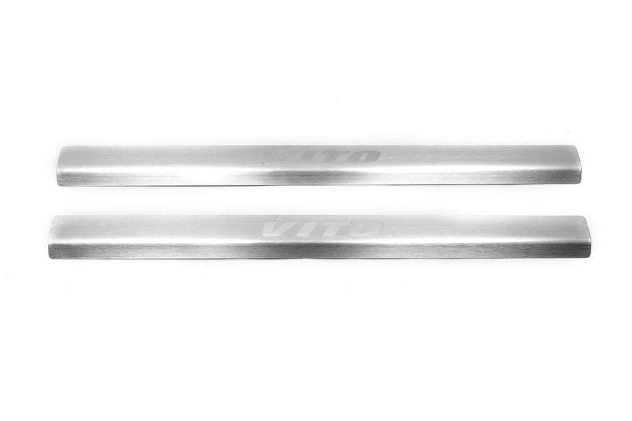 Mercedes Vito W638 1996–2003 Instaplijsten Laser-style (2 stuks, staal) Foto 5