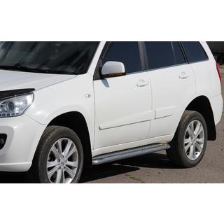 Premium side steps (2 st., RVS) foto 1