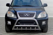 Chery Tiggo 1 2005–2016 RVS bullbar WT003 foto 1