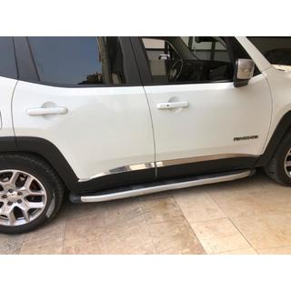 Deurstrip (set van 4, RVS) Jeep Renegade 2014– foto 2