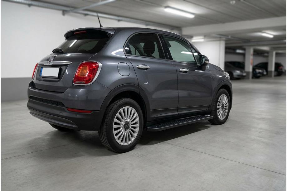 Fiat 500X 2014–2024 Allmond Black zijtreden (2 st., aluminium) Image