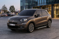 Fiat 500X 2014–2024 Side steps RedLine V1 (2 stuks, aluminium) foto 1